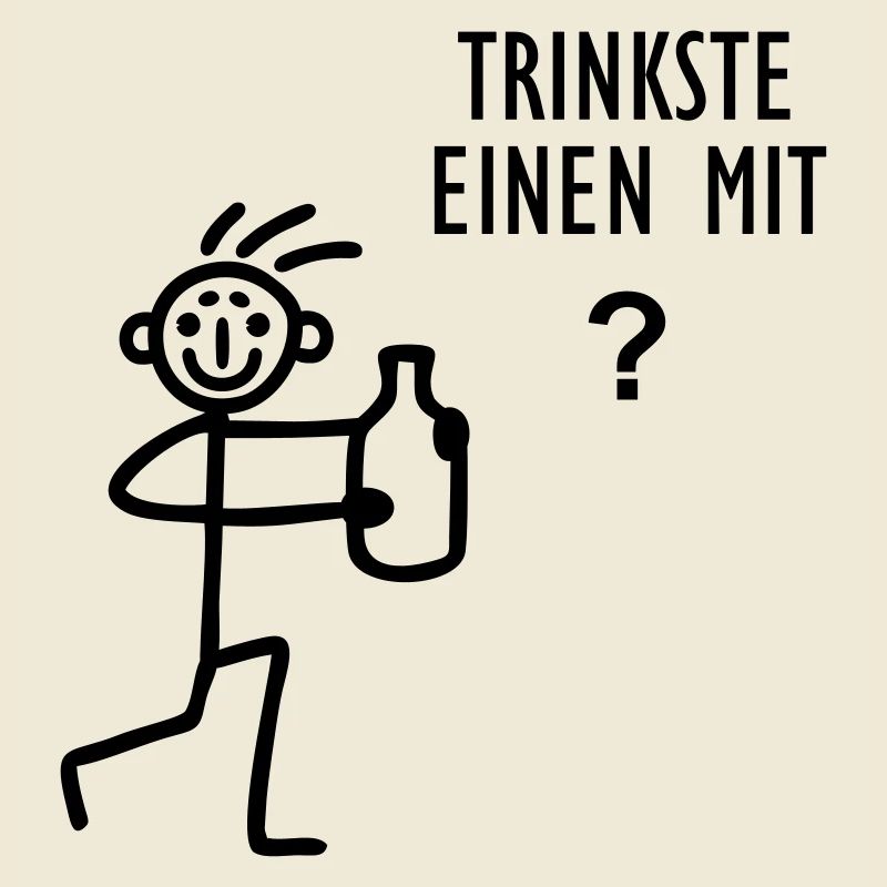 Strichmännchen - trinken