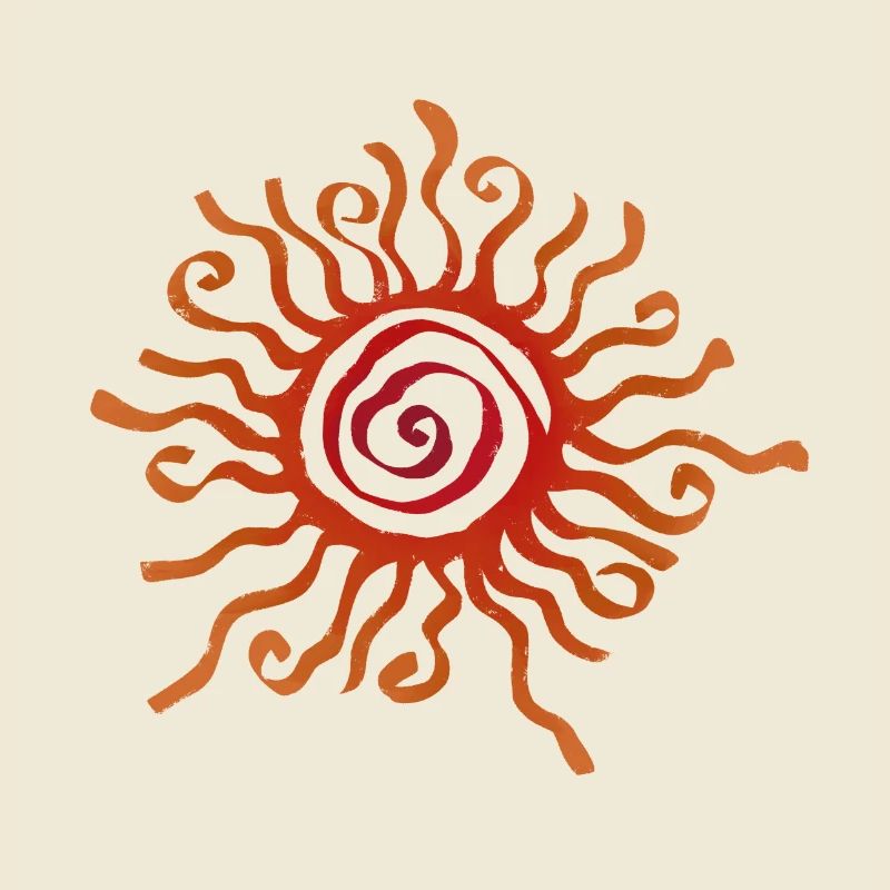 Die rote Sonne