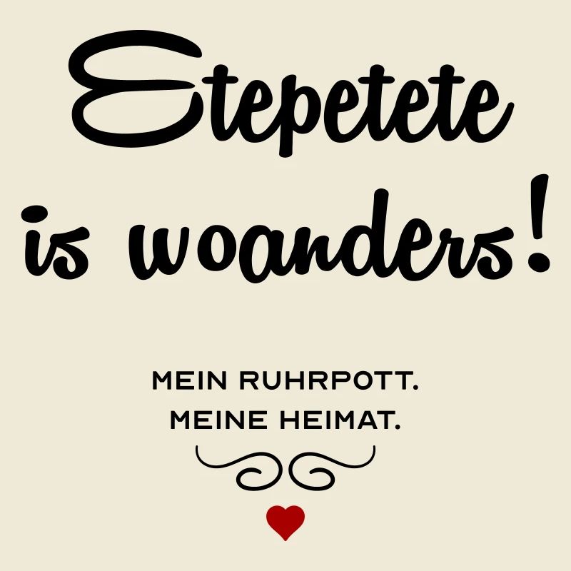Etepetete is woanders