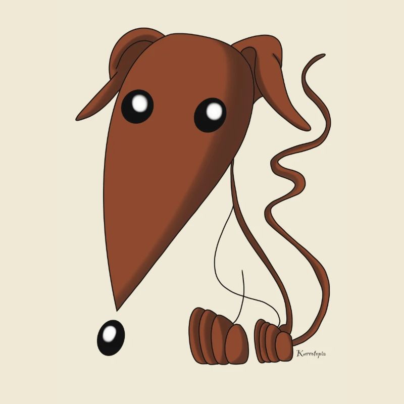 Brauner Spanischer Windhund