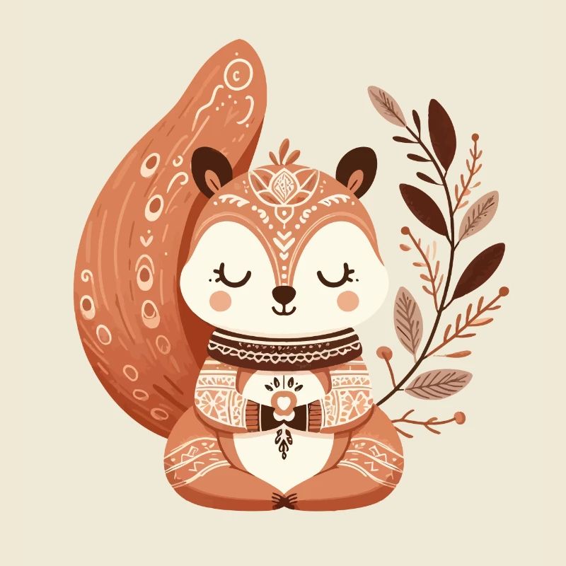 Zen Squirrel