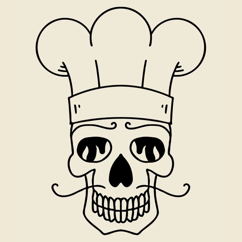 Crâne cuisinier