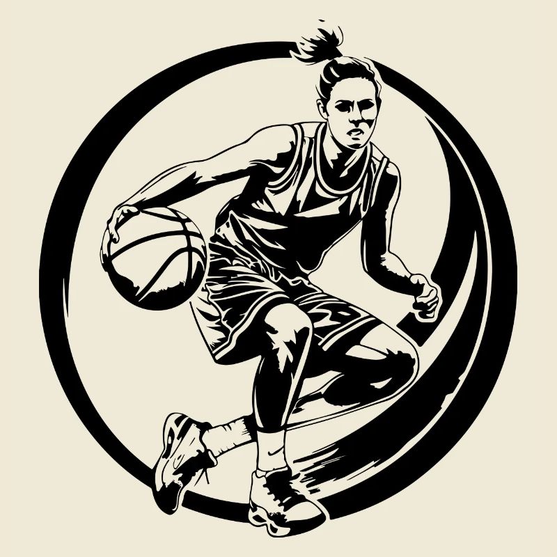Basketteur Basketteur Basketteur Silhouette