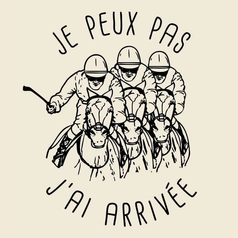 je peux pas arrivée