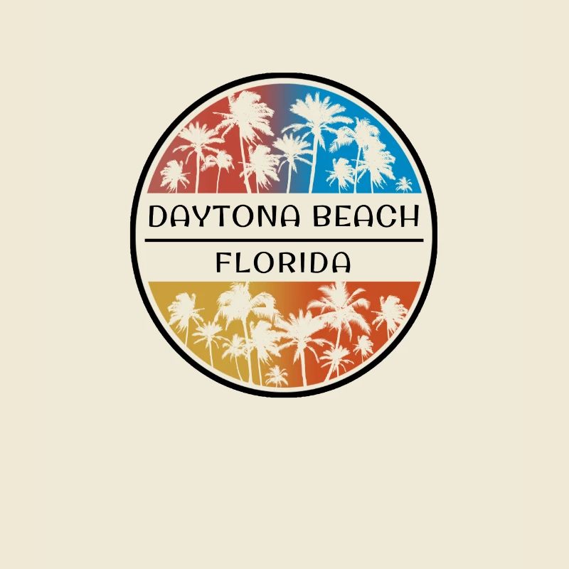 Daytona Beach Floride Palm Tree Vacances élégantes