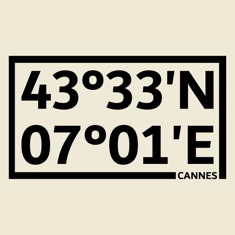 Cannes coordinates