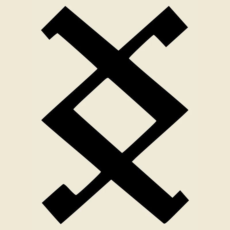 Wikinger Rune - Wo ein Wille ist ist auch ein Weg
