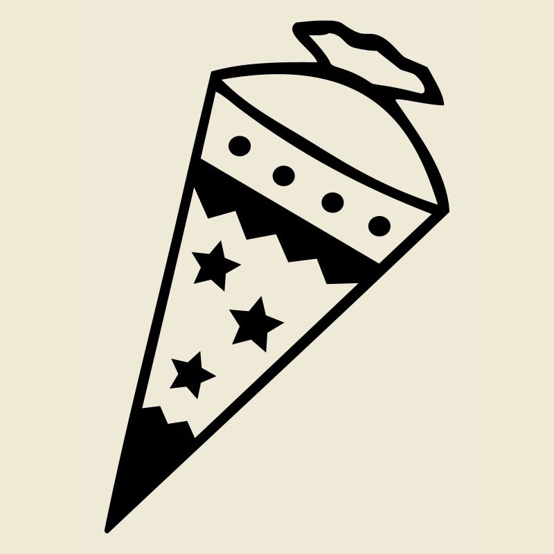 Sugar cone - school cone