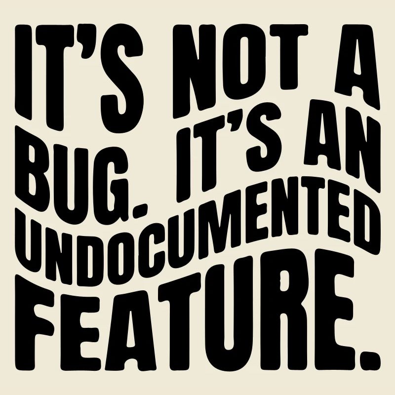 Ce n’est pas un bug. C’est une fonctionnalité non documentée.