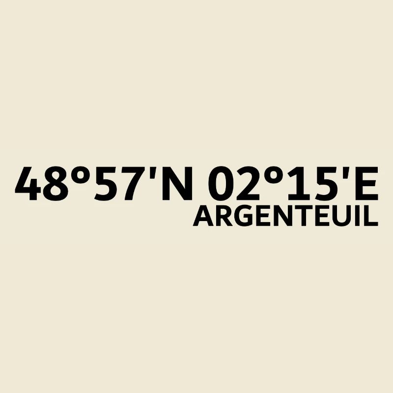 Argenteuil Coordinates