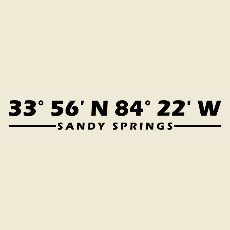 Sandy Springs Coordinates