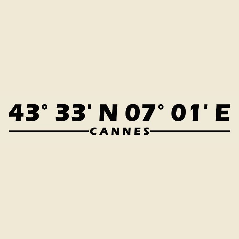 Cannes coordinates