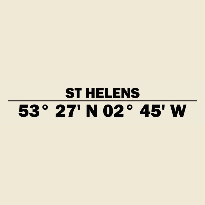 St Helens coordinates
