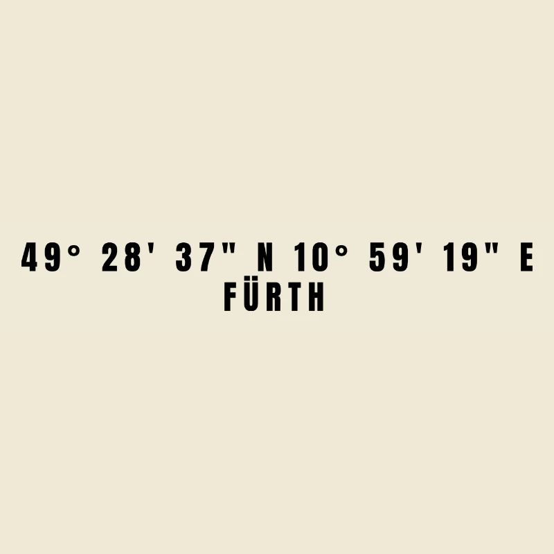 Fürth Bavaria Coordinates