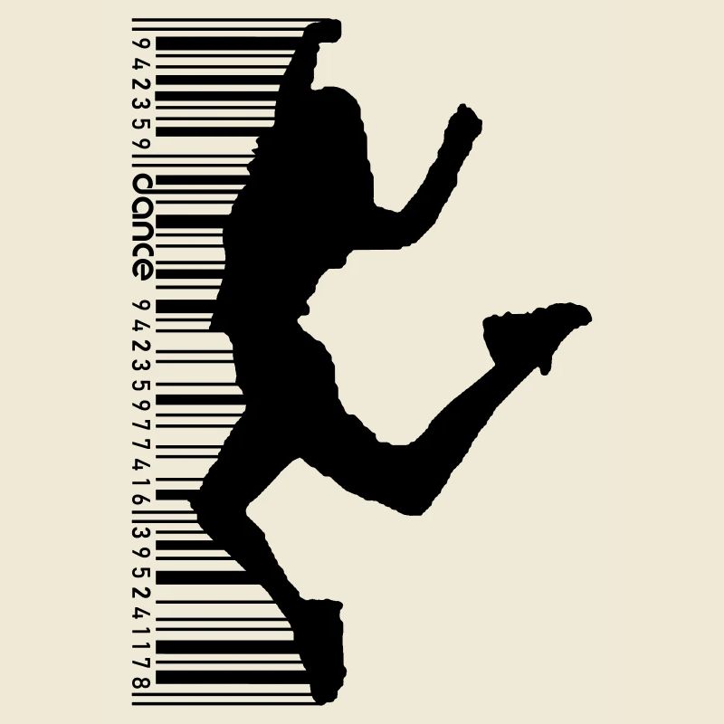 Danseuse dans le QR-Code Style (2)