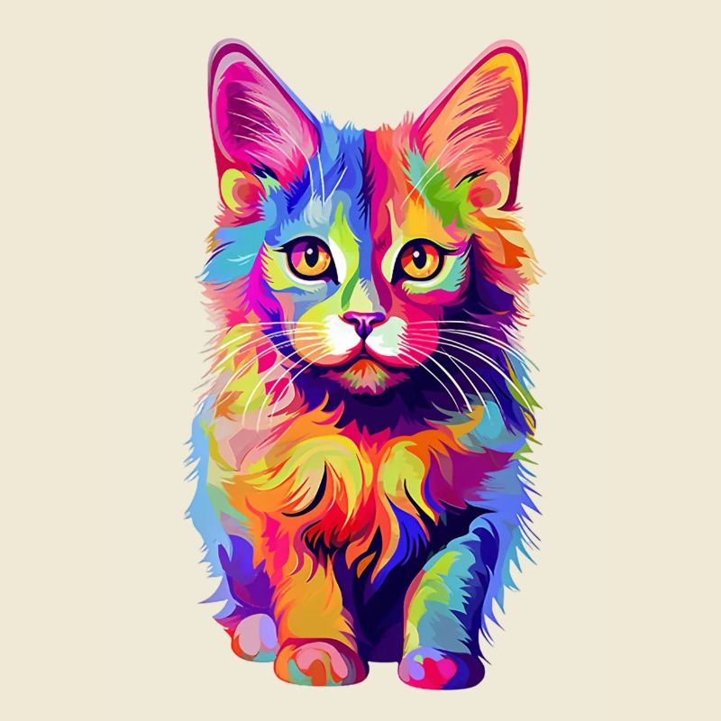 Chat hétéroclite