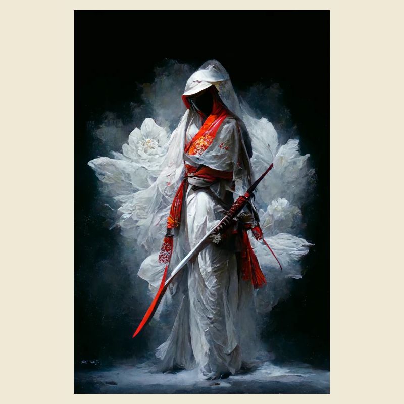 Weißer Samurai
