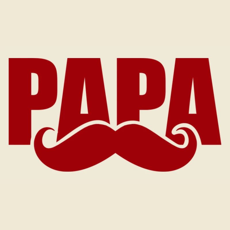 Papa moustache