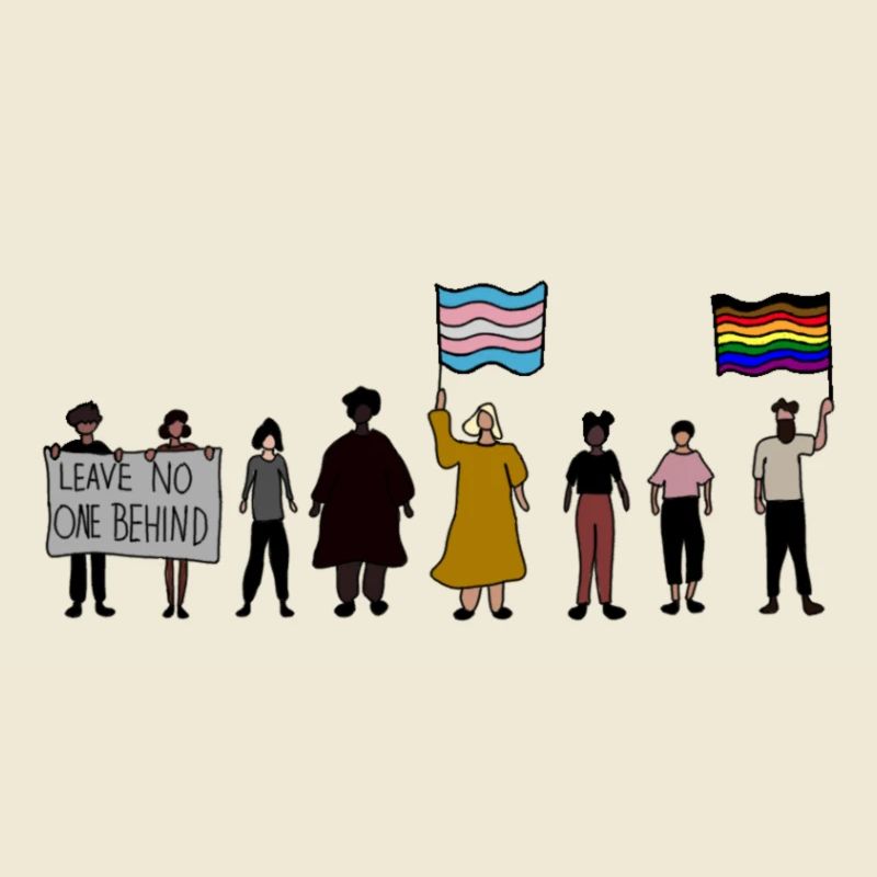 Leave No One Behind - Queer - trans - pride