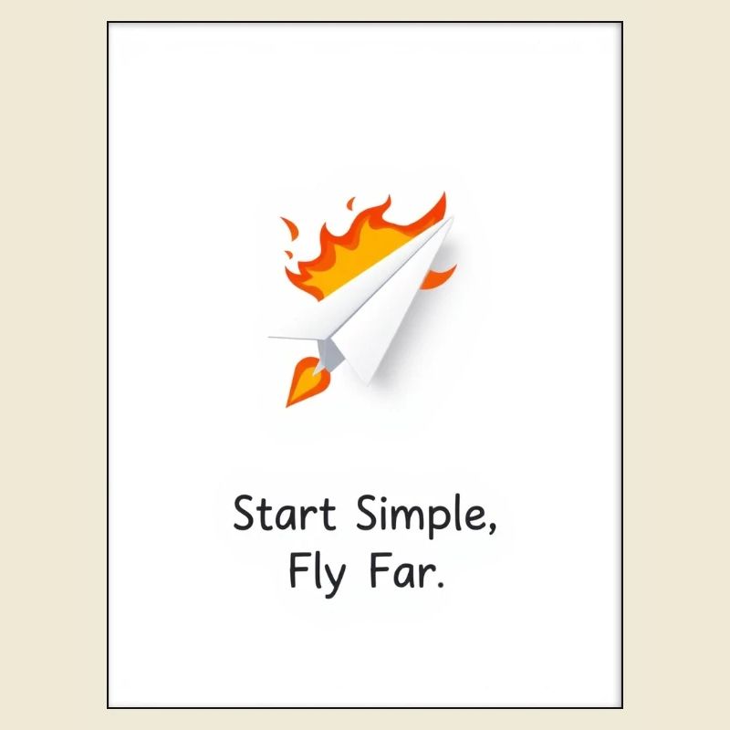 Conception d’avion en papier - Démarrez la conception simple de Fly Far