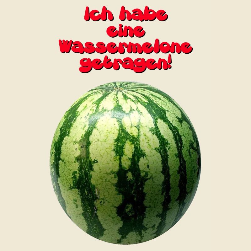 wassermelone getrage