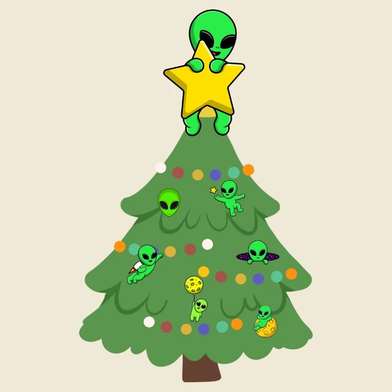 Alien Christmas Tree