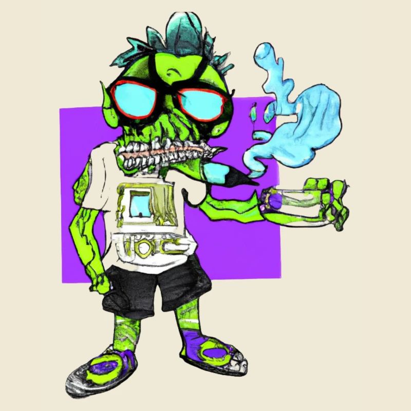 Cooler Zombie