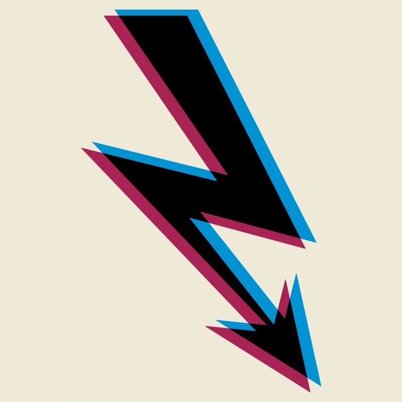 3d electric lightning electricity energy strong current eighty