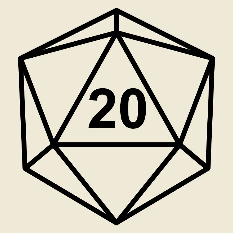 D20 mit 20