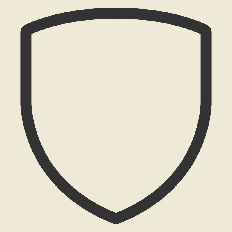 SHIELD BADGE PATCH SHAPE LOGO