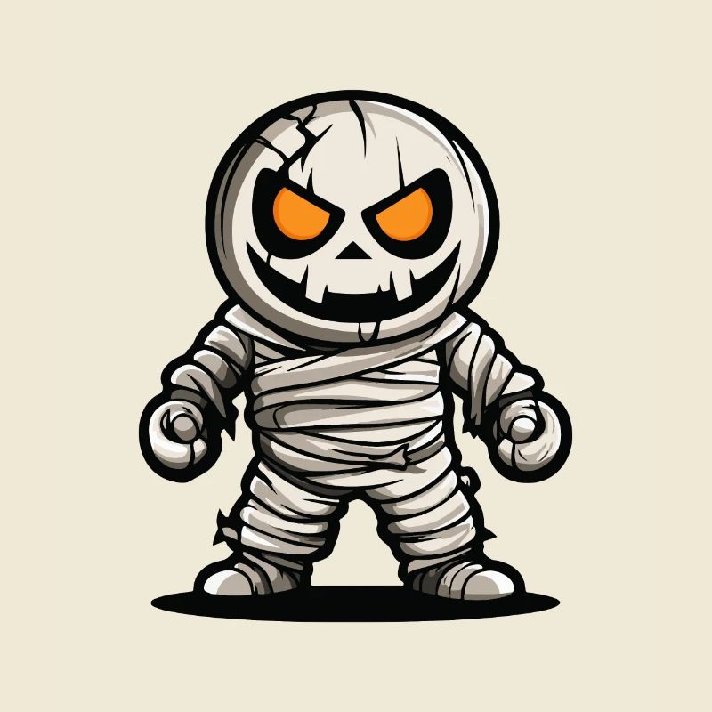Mumie Halloween Comic