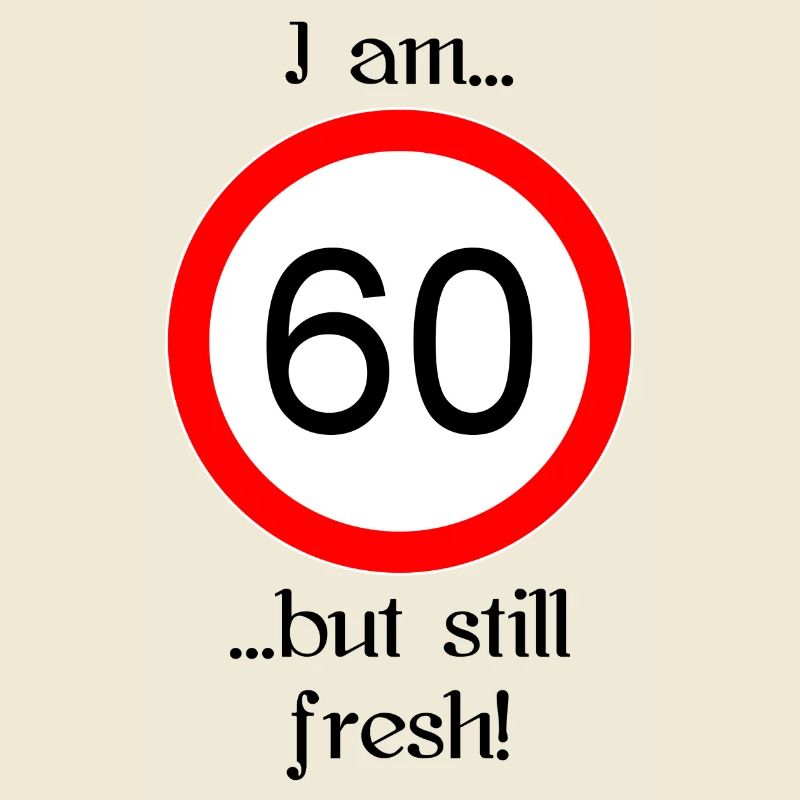60 years but fresh script black