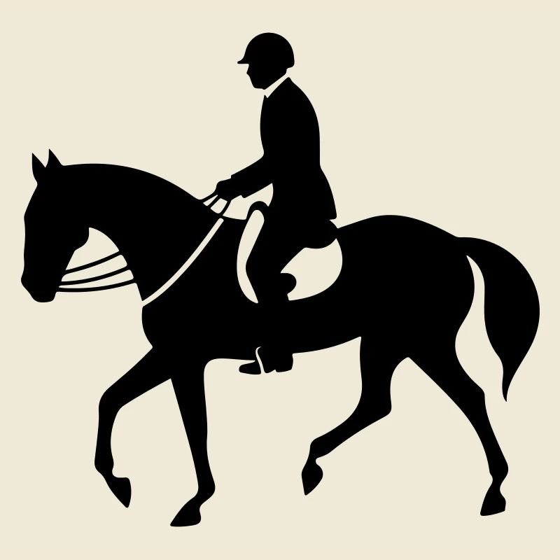Reiten Pferd Mann Symbol