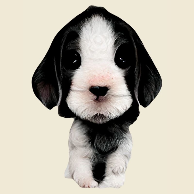 Visage de chiot