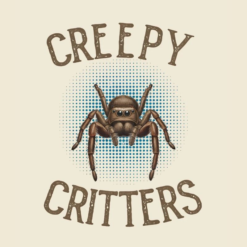 Creepy Critters – Realistic Jumping Spider
