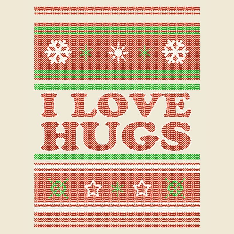 étreintes d'amour de Noël PULL