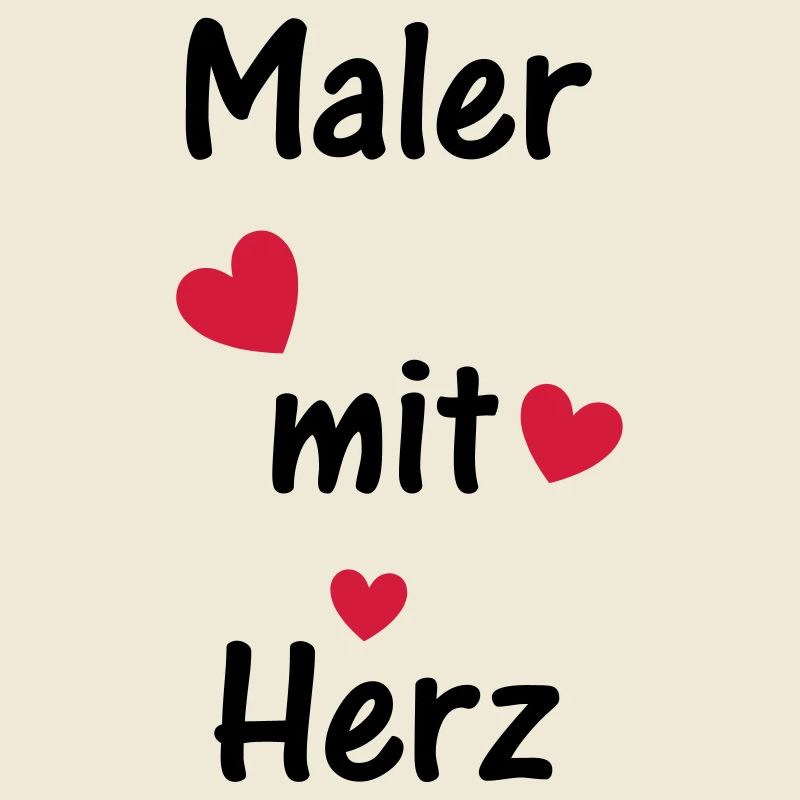 Maler mit Herz