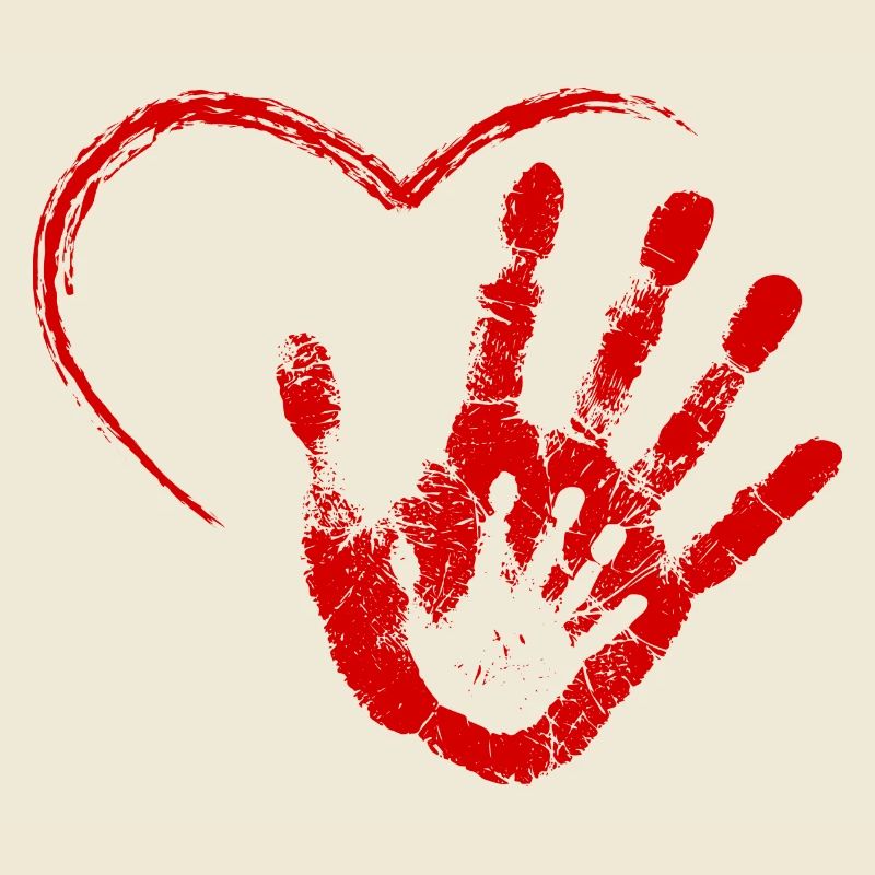 HAND IN HAND RED