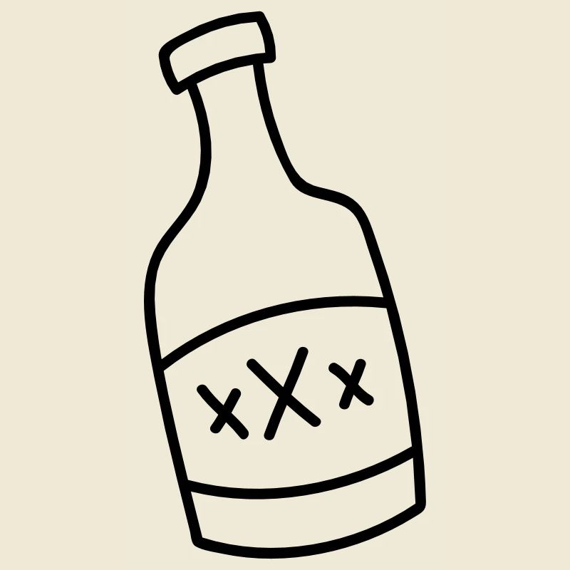 Bouteille d’alcool