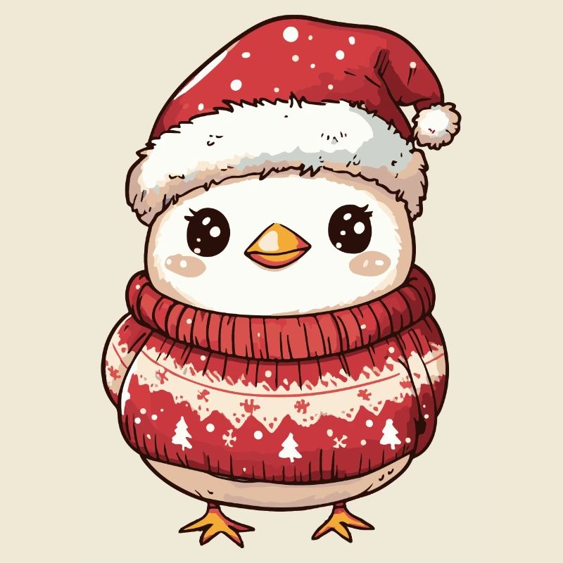 Chicken Christmas Comic