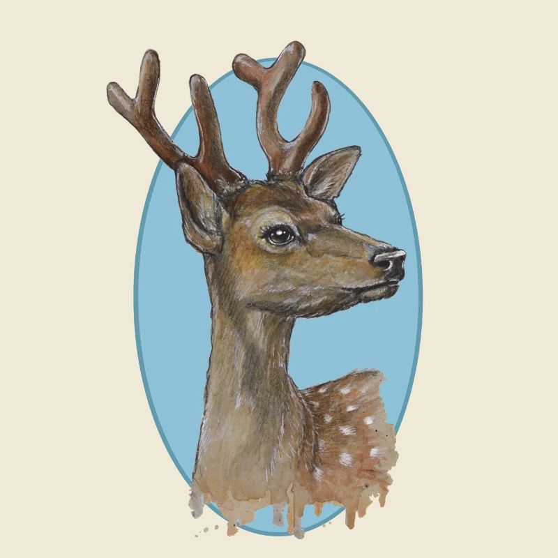 Junger Hirsch - mit sanftem Blick