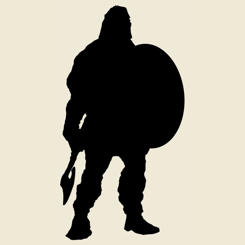 Wikinger Silhouette