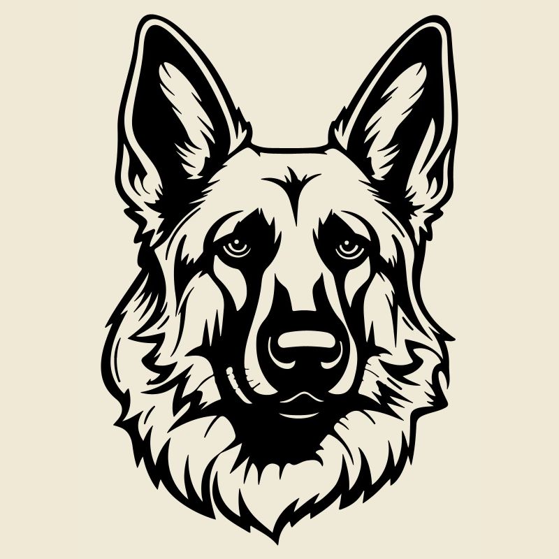 Schäferhund Hund Kopf