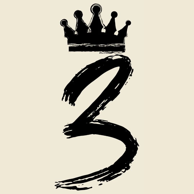 3 Number crown