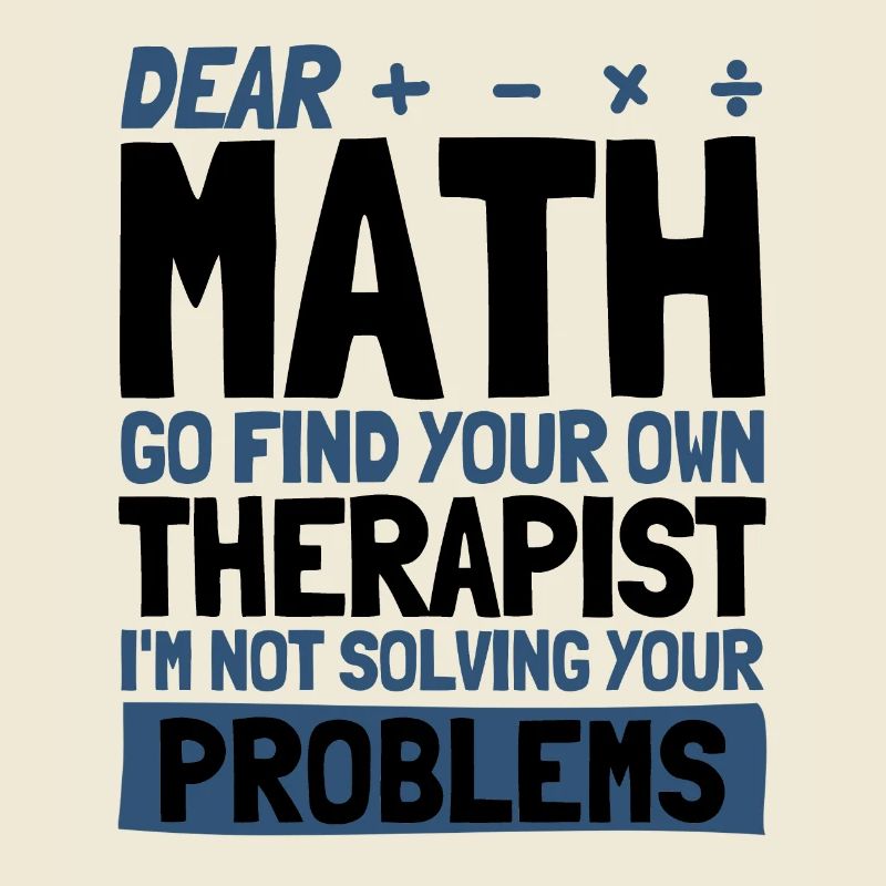 Math Mathématiques Sciences Math Cadeau