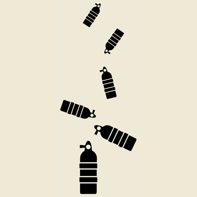 Symbole de plongée à l’oxygène