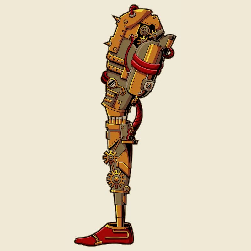 Steampunk Prothese