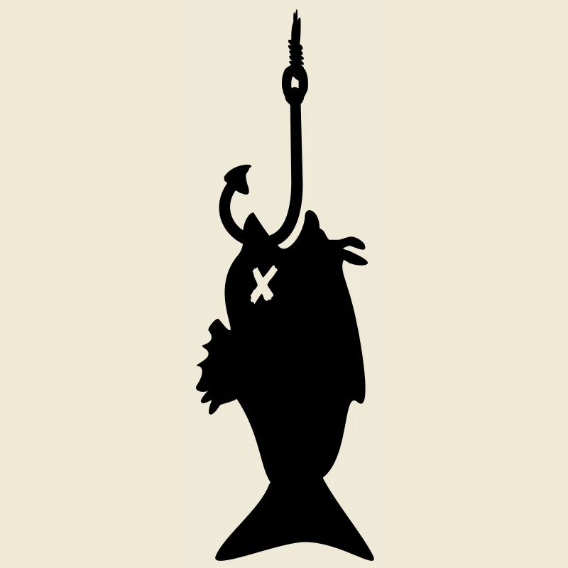 Fisch am Haken / fish on the hook (1c)