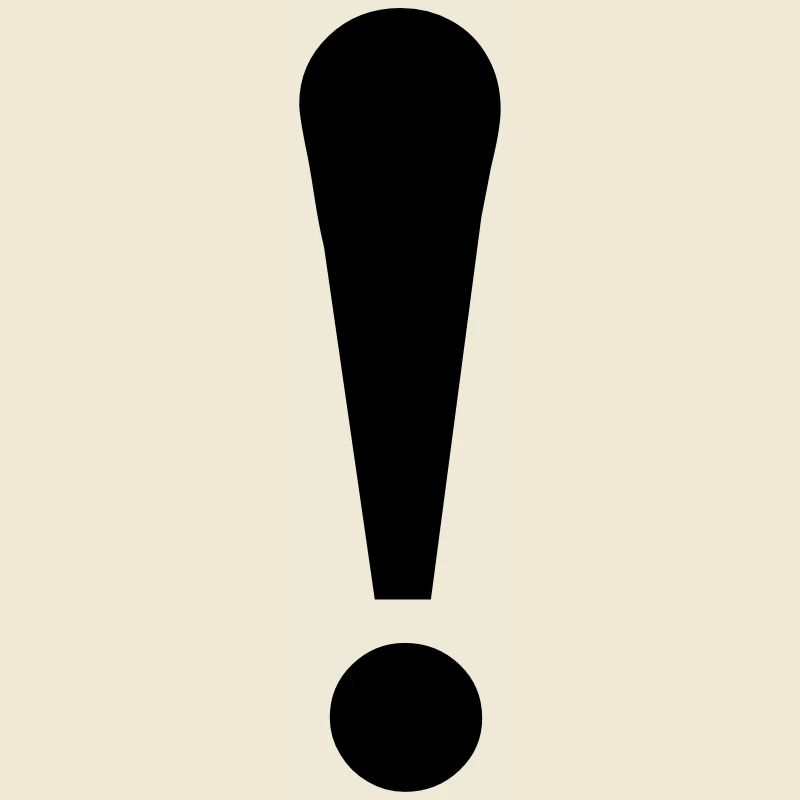 Exclamation point