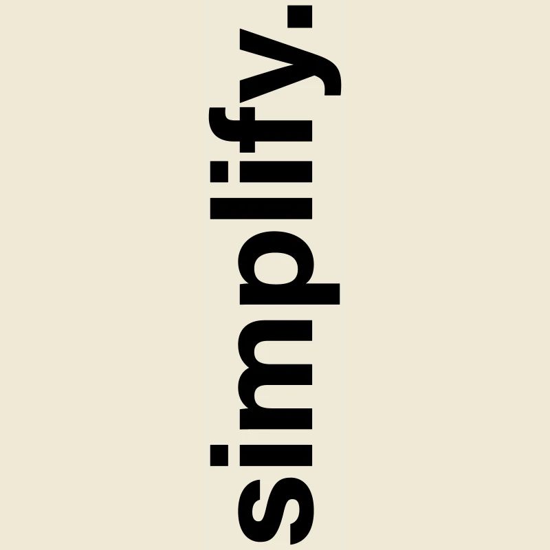 simplify